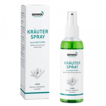 Gehwol Kräuter Spray - Bylinný sprej s ureou pro svěží nohy 150ml