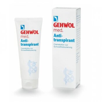 Gehwol med Antiperspirant - Zvlhčující krém proti pocení nohou a zápachu 125ml