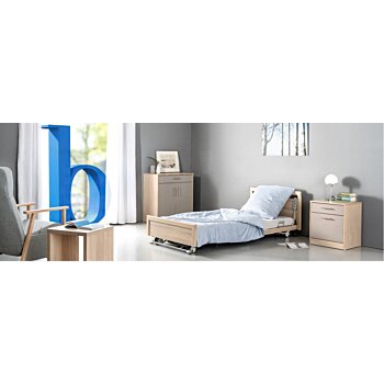 Ultra nízká elektrická postel ošetřovatelské péče - Floorline 15I80