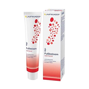 Hřejivý balzám na nohy při poruchách cirkulace krve a pro ekzematiky Laufwunder, 75 ml