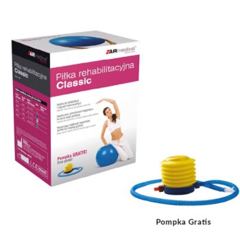 Klasická rehabilitační míč, 55 cm