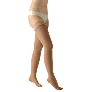 Kompresní stehenní punčochy Avicenum 360, L, dlouhé, s špičkou