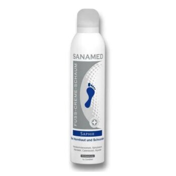 Krémová pěna na zhrublou a popraskanou pokožku Sanamed Saphir, 150 ml