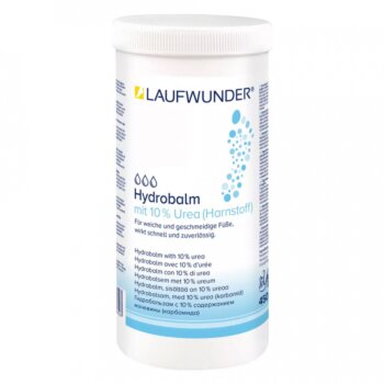 Hydratační krém na nohy, velmi suchá a citlivá pokožka nohou, Laufwunder Hydrobalm, 450 ml