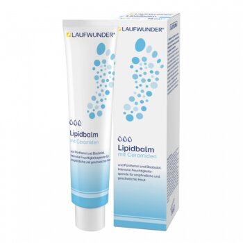 Lipidový krém na nohy, na suchou a citlivou pokožku, Laufwunder lipidový balzám, 75 ml