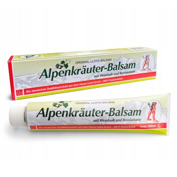 Alpenkrém s vinným listem a kaštanem originál