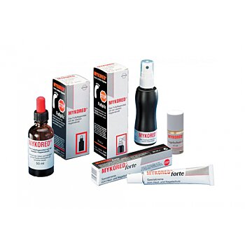 Mykored Quatro maxi set na léčbu plísně nohou a nehtů - 4 výrobky