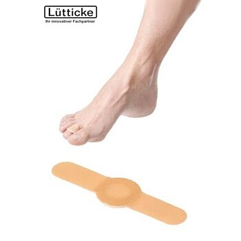 Samolepicí náplasti na kuří oka bez kyseliny salicylové, 6 ks