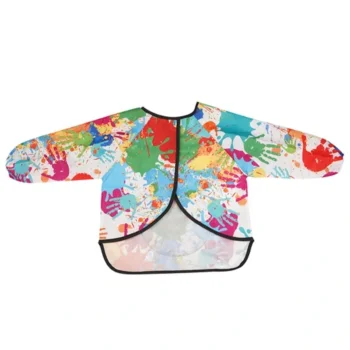 Dětská ochranná zástěra s rukávy na malování, 1 - 3 roky