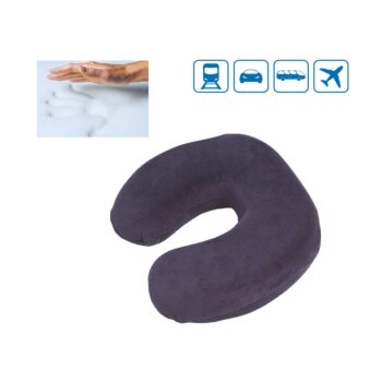 Ortopedický cestovní polštář EXCLUSIVE TRAVEL - modrý