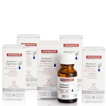 Tinktura na prevenci a léčbu nehtové mykózy - Pedibaehr Medilamin, 15 ml