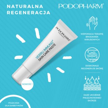 PODOPHARM VERRU IMMUNO regenerační pasta na bradavice - 12ml