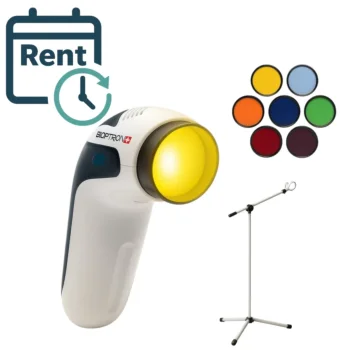 Pronájem - biolampa Bioptron Medall se stojanem a koloroterapií | 1 den