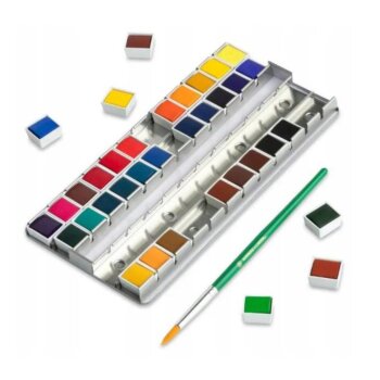 Profesionální sada na akvarelové malování pro nováčky a zkušené profesionály 40 ks