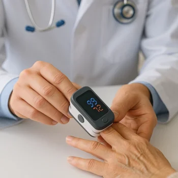 Pulzní oxymetr na prst Bery1000