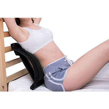 Relaxační oblouk pro masáž a protažení zad, černá