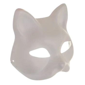 Sada masek na tvoření - kočka 10 kusů