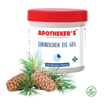 Sibiřský chladivý gel na svaly a klouby s mentolem - 250 ml