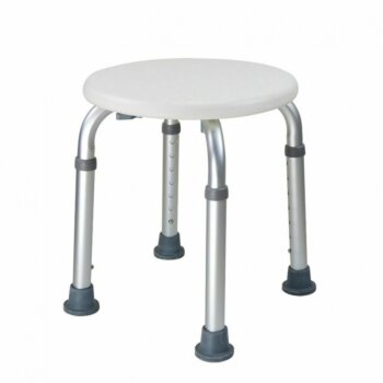 Sprchová stolička ROUND, nosnost 130 kg