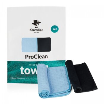 Sada utěrek na čištění a leštění skla, skleněných povrchů, Glass Gleamers - 2 ks