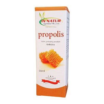 Včelí propolis tinktura, 100% přírodní produkt, 50 ml