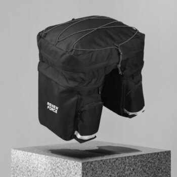 Velká dvojitá taška na nosič bicyklu, 40l