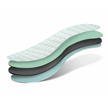 Bambusové vložky profi do pracovní obuvi Bamboo & Alum 36-46