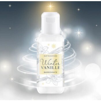 Zimní koupel s vanilkovým extraktem, 100 ml