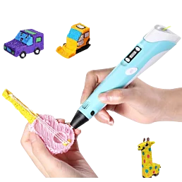 Kreativní 3D pero pro děti + 300 m barevných náplní - Náhled