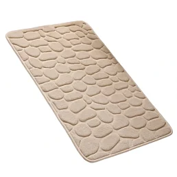 Rychleschnoucí protiskluzová koupelnová podložka s vysokou absorpcí 50 x 80 cm