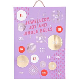 Adventní kalendář se šperky a doplňky