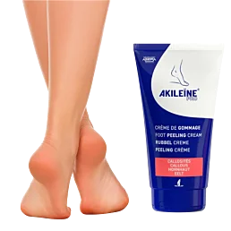 Peelingový krém pro hladkou pokožku nohou, Akileine Blue Pro - 150 ml - Náhled