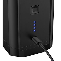 Akumulátorová pumpa na nafukování matrací 5000mAh - Náhled