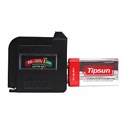 Analogový tester tužkových baterií R3, R6, R20, R14, 4SR / 4LR44 6V, R22 / 6F22 9V - Náhled