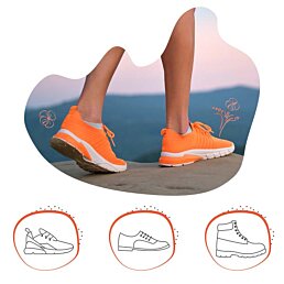 Vložky proti pocení, střižené prodyšné, OdorStep (5 párů), EU (32-46) - Náhled