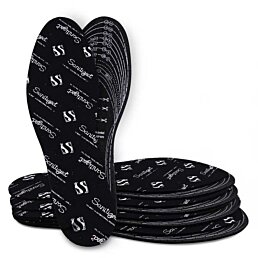 Vložky do bot s dezinfekčním antiperspirantem, SanitizedBlack (5 párů), EU (32-46)