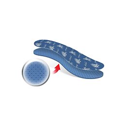 Aromatizované vložky do bot proti zápachu stříhací Aroma Blue 36-46 - Náhled