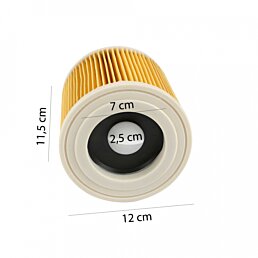 Sada náhradních sáčků do vysavače KARCHER 10ks + filtr BAGSET-02 - Náhled