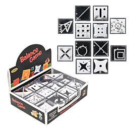 Hra na vyvážení - hlavolam v kostce 3,8 x 2 cm