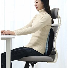 Ortopedický paměťový bederní polštář na sezení, kříže - Náhled