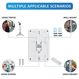 Bezkontaktní infračervený teploměr na zeď PR-685 - Náhled