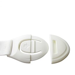 Bezpečnostní zábrana na skříně - 1 ks bílá - Náhled