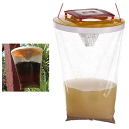 Biologická past na létající hmyz Flies-Away – bez chemie, na mouchy, vosy a komáry - Náhled