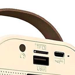 Bluetooth karaoke sada s 2 mikrofony, SingSet White