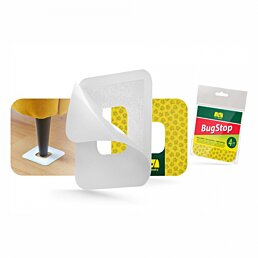 BugStop – Lepová past na štěnice pro monitoring a ochranu matrací 4 ks - Náhled