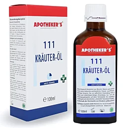 Bylinný olej na tělo a masáž Krauter-Ol, Apotheker's 111, 100 ml