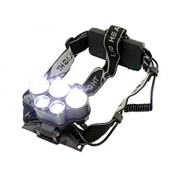 Čelovka 5 x LED - CREE XM-L T6