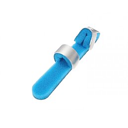 Chránič, fixátor prstů hliníkový - dvojité upevnění - velikost L (12,5 cm) - Náhled