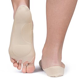 Dámské ponožky do balerín s patními polštářky, 1 pár (2ks)