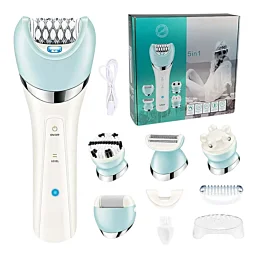 Dámský holicí a masážní strojek 5 v 1 V-733